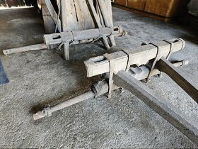 Části historického vozu - starý žebřiňák - 15