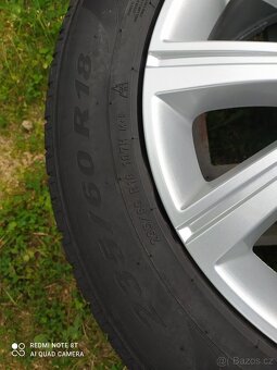 ALU KOLA JAGUAR - 5x108 - r18 + ZIMNÍ PNEU 235/60/R18-4ks - 15