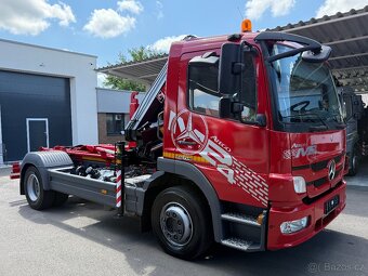 MERCEDES-BENZ ATEGO 1218 HÁKOVÝ NOSIČ vh100 HYDRAULICKÁ RUKA - 15