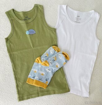 Tchibo bunda, holiny, pyžamko, čepice vel. 110-116 - 15