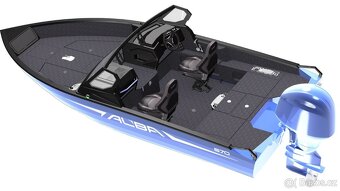 Prodám špičkový rybářský hliníkový člun ALBA 570 - 15