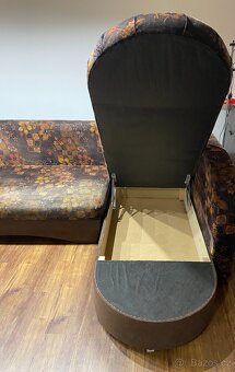 obývací stěna + sedačka + šatní skříň + knihovnička - 15