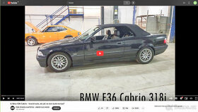BMW e36 cabrio - originální stav - 15