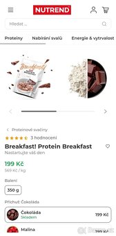 Nutrend energy drinky pro sportovce, elektrolyty, snídaně s - 15