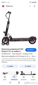 Elektrokoloběžka nefunkční na díly - 15