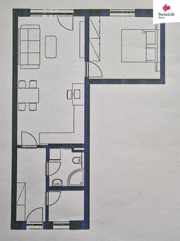 Pronájem bytu 2+kk 54 m2, Jihlava - 15