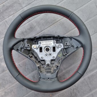 Bmw 5 E60, E61 nový kožený volant - 15