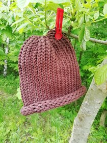 Nová pletená čepice - 15