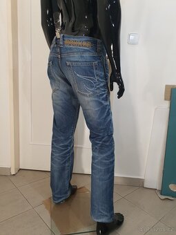 Jeans Rokker Kevlarové moto džíny cca 36/32 36/30 - 15