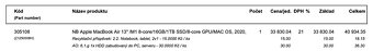 Apple MacBook Air M1 - CTO: 16 GB, 1 TB, 8x GPU, 8x CPU - 15