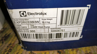 Klimatizace Electrolux EXP26U338HW 2600 W - nová, nevybalená - 15