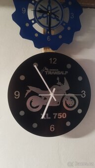 Hodiny nástěnné kotouč Yamaha, Honda - 15