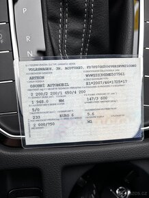 Arteon 2.0 TDI DSG R-Line Shooting Brake,200 PS, 57 100 km, - 15