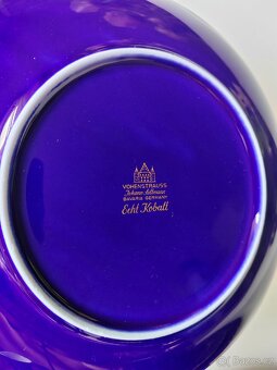 Porcelánový čajový sady Echt Kobalt Vohenstrauss Seltmann - 15