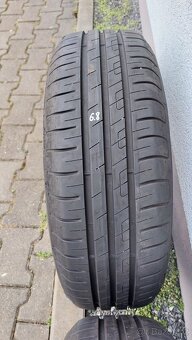 Alu kola originál 5x100 r15 vw Polo letní pneu - 15