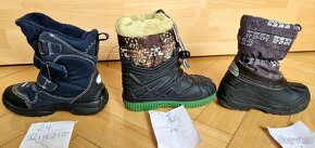 Zimní boty G&G, Reima, 2x Superfit GORETEX vel.24 - 15