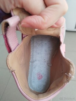 Barefoot kotníkové boty Superfit Superfree Nappa Rosa vel. 2 - 15