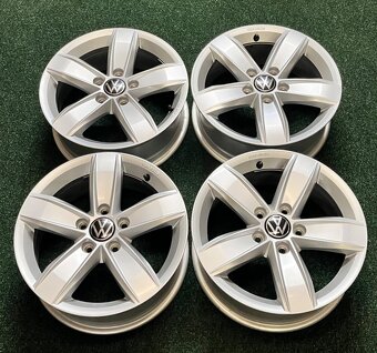 5x112 R16 Originál VW T-Roc / Corvara - jako nové - ET 43 - 15