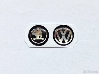 Klíč Škoda Superb Volkswagen Passat B8 + logo.  Klíč bez log - 15