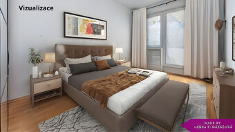 Prodej, byt 2+kk,balkon, garážové stání, 54 m2, Olomouc - No - 15