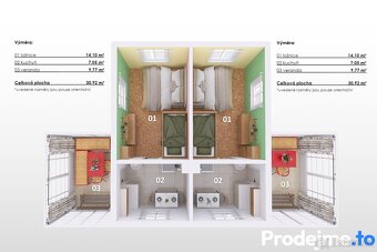 Prodej chaty, 64 m2 - Bítov, ev.č. 01189 - 15
