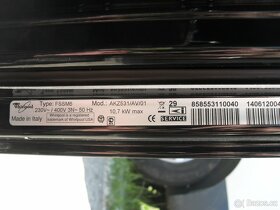 VESTAVNÝ ELEKTRICKÝ SPORÁK/TROUBA WHIRLPOOL,LCD,tř.A,PĚKNÝ - 15