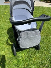 Kočárek NOORDI Fjordi III 2 v 1, dark grey - 15