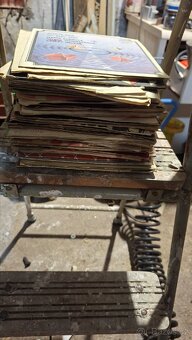 Gramofon Sencor+spousta LP a SP gramofonových desek - 15