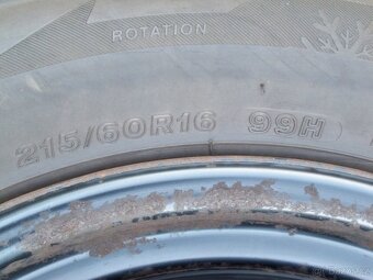 4x Disky Opel Astra J 5x105 R16 + Zimní Pneu: Cena za sadu - 15