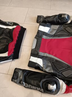 Vanucci ST1-Pánská kožená moto kombinéza, dvoudílná - 15