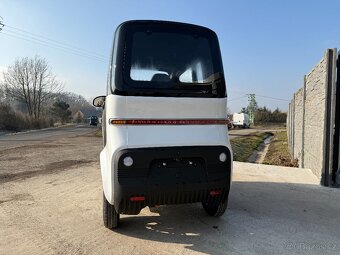 Elektromobil - Elektrická tříkolka Leramotors E1, bílá - 15