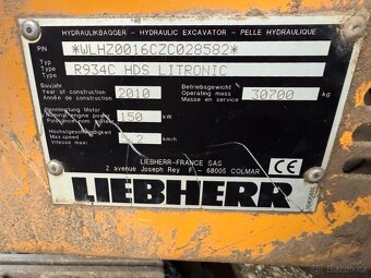 Pásové rýpadlo Liebherr R934C HDS 16.600 MTH - 15