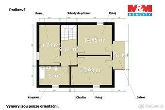 Prodej rodinného domu, 123 m², Kyšice - 15