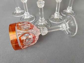 Luxusní sada křišťálových broušených sklenic od Hofbauer - 15