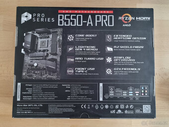 Část PC sestavy Ryzen 5700X + 32 GB DDR4 + B550 ATX MB - 15
