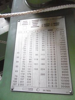 gravírka DECKEL gk 21 - 15