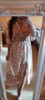 Shein květované dlouhé šaty - NOVÉ - 15