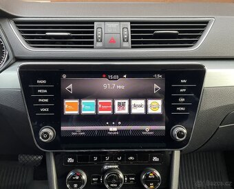 Škoda Superb 2.0 TDI 110 kw. DSG. 144 tis.km. 1.majitel ČR. - 15