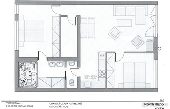 Rekreační apartmán 3+kk, Chaty Na Rybárně, bazén, sauna - 15