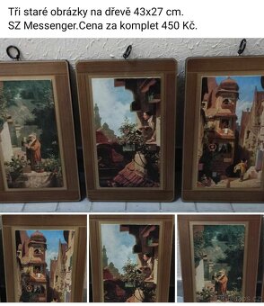 Starožitné a starší doplňky a dekorace. Ceny viz fota. - 15