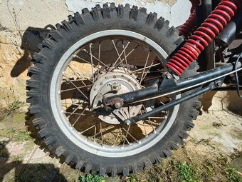 stavba z čz 125 511 516 soutěžní terénní motokross - 15