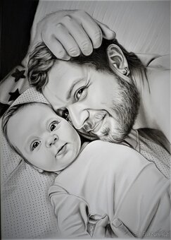 KRESBA PORTRÉTŮ PODLE FOTOGRAFIE - 15