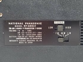 National Panasonic RF-680LV Tranzistorové rádio Japan - 15