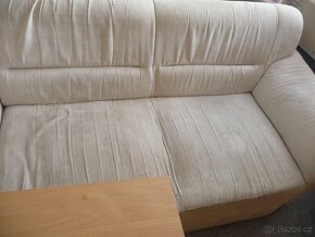Konferenční stolek, TV stolek, sedačka, police Ikea, DVD/CD - 15