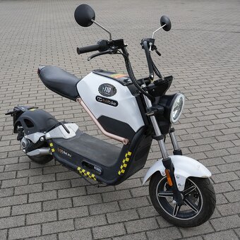 elektrický skútr, ektrická koloběžka MIKU MAX -bílá,použitá - 15