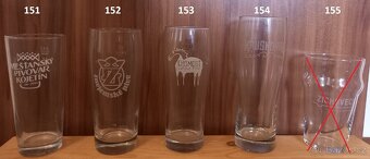 Půllitr ,půlitr,  pivní sklenice , sklo , pivo (2) - 15