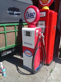 Stará benzínová pumpa, čerpací stojan GASBOY USA, 50. léta - 15