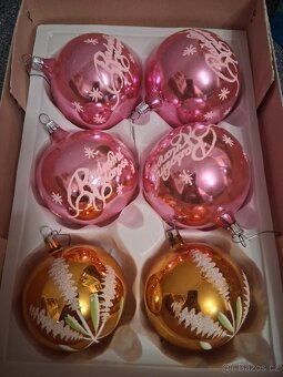 Retro vánoční ozdoby 22ks - 15