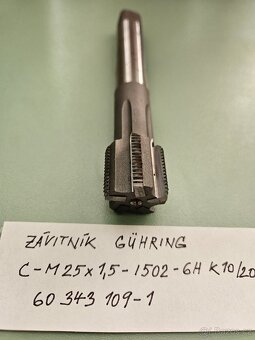 Frézy a závitníky - 15