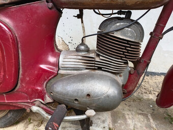 motocykl čz kývačka 175 ccm typ 450 bez tp kompletní moto - 15
